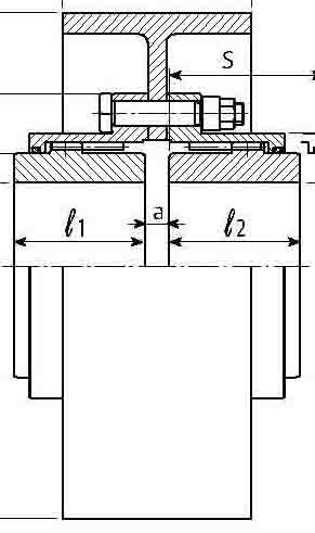 EMERSON KOP-FLEX/JAURE MTF中间带制动轮鼓型齿联轴器