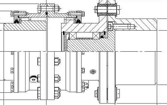 EMERSON KOP-FLEX/JAURE MTNBR带安全销鼓型齿联轴器