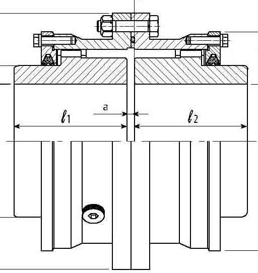 EMERSON KOP-FLEX/JAURE MTN带端盖鼓型齿联轴器